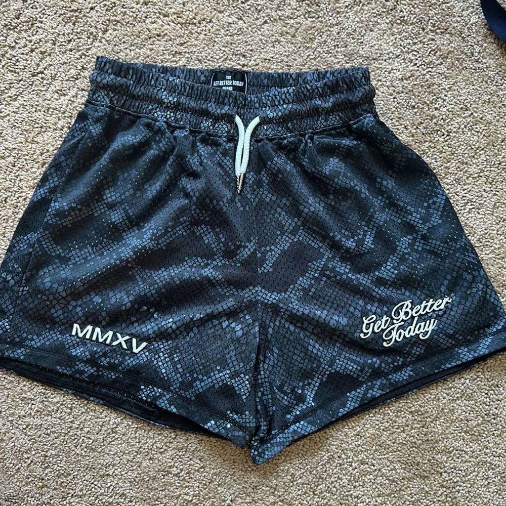 Get better today unisex shorts